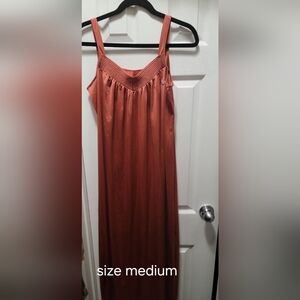 Diane Von Furstenberg Rust Chemise